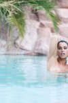 Devon Michaels nude in a pool